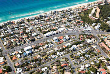 Aerial Photo Mermaid Beach QLD Aerial Photography