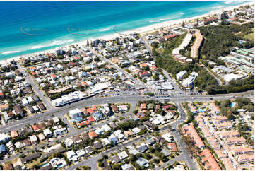 Aerial Photo Mermaid Beach QLD Aerial Photography