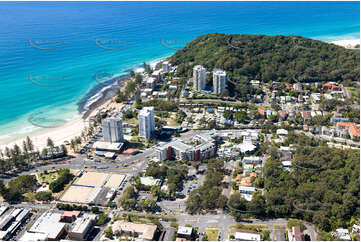 Aerial Photo Burleigh Heads QLD Aerial Photography