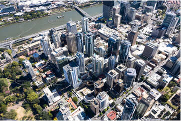 Aerial Photo Brisbane CBD QLD Aerial Photography