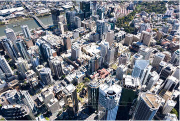 Aerial Photo Brisbane CBD QLD Aerial Photography