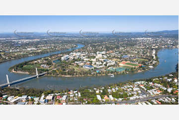 Aerial Photo University of QLD St Lucia QLD Aerial Photography