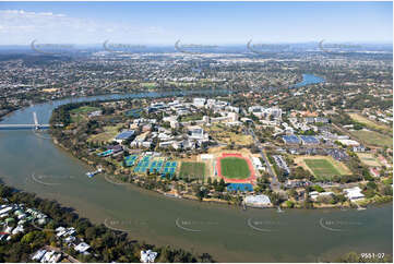 Aerial Photo University of QLD St Lucia QLD Aerial Photography