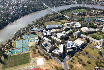 Aerial Photo University of QLD St Lucia QLD Aerial Photography