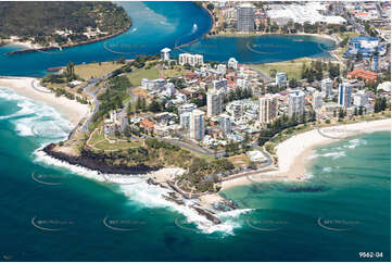 Aerial Photo Rainbow Beach Coolangatta QLD Aerial Photography