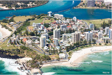 Aerial Photo Rainbow Beach Coolangatta QLD Aerial Photography