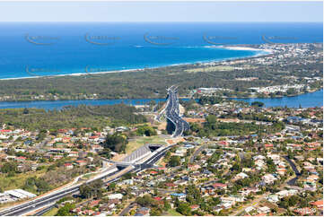 Aerial Photo Sexton Hill Bypass Banora Point NSW Aerial Photography