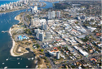 Aerial Photo Southport QLD Aerial Photography