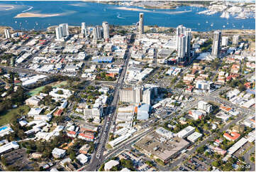 Aerial Photo Southport QLD Aerial Photography