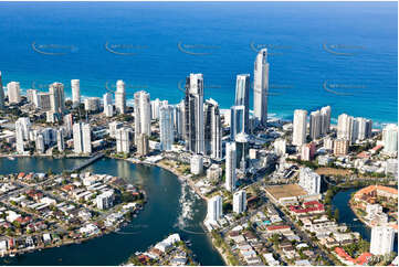 Aerial Photo Surfers Paradise QLD Aerial Photography