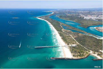 Aerial Photo Letitia Spit Fingal Head NSW Aerial Photography