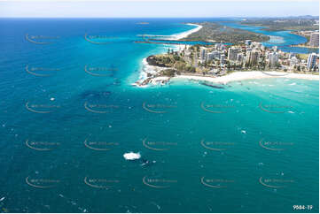 Humpback Whales off Coolangatta QLD Aerial Photography