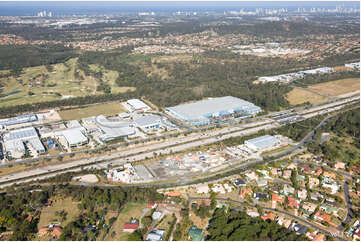 Aerial Photo Helensvale QLD Aerial Photography