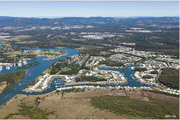 Aerial Photo Coomera Waters QLD Aerial Photography