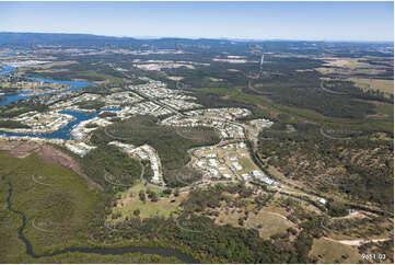 Aerial Photo Coomera Waters QLD Aerial Photography