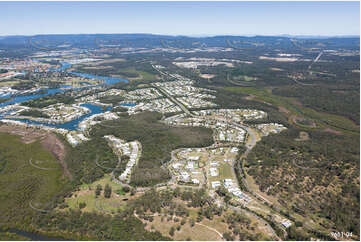 Aerial Photo Coomera Waters QLD Aerial Photography