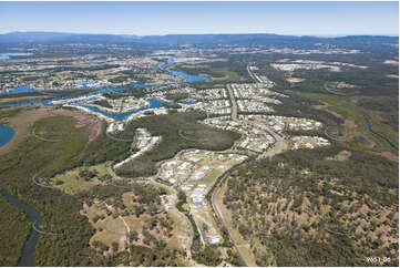 Aerial Photo Coomera Waters QLD Aerial Photography