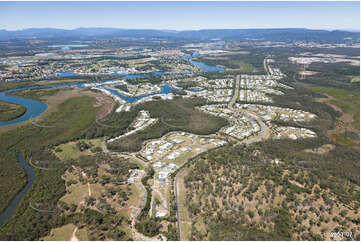 Aerial Photo Coomera Waters QLD Aerial Photography