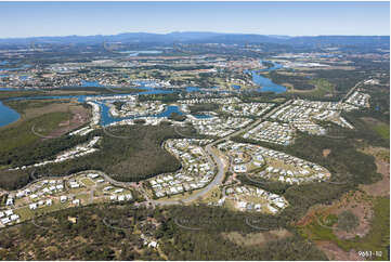 Aerial Photo Coomera Waters QLD Aerial Photography