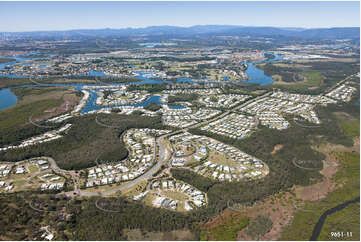 Aerial Photo Coomera Waters QLD Aerial Photography