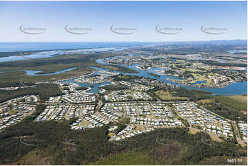 Aerial Photo Coomera Waters QLD Aerial Photography