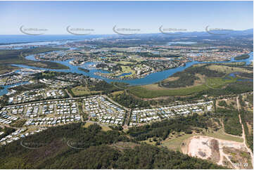 Aerial Photo Coomera Waters QLD Aerial Photography