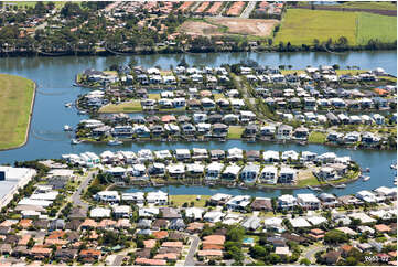 Aerial Photo River Links Helensvale QLD Aerial Photography