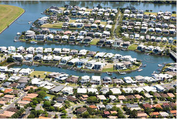 Aerial Photo River Links Helensvale QLD Aerial Photography