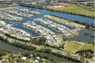 Aerial Photo River Links Helensvale QLD Aerial Photography