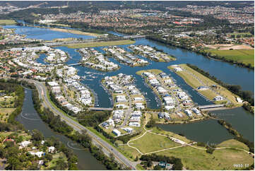 Aerial Photo River Links Helensvale QLD Aerial Photography