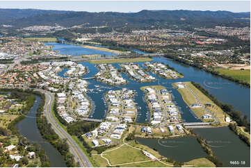 Aerial Photo River Links Helensvale QLD Aerial Photography