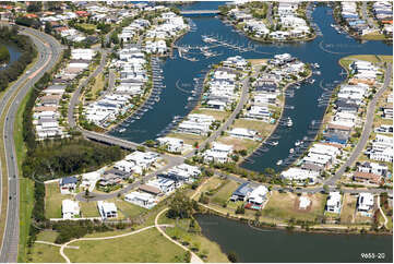 Aerial Photo River Links Helensvale QLD Aerial Photography