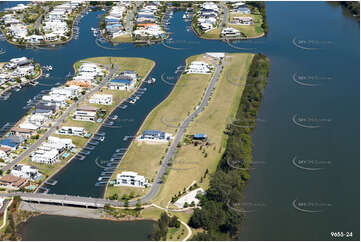 Aerial Photo River Links Helensvale QLD Aerial Photography