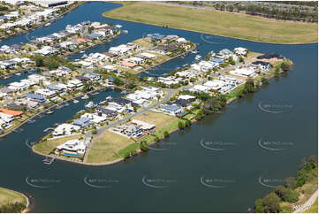 Aerial Photo River Links Helensvale QLD Aerial Photography