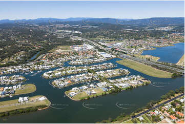 Aerial Photo River Links Helensvale QLD Aerial Photography