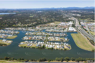 Aerial Photo River Links Helensvale QLD Aerial Photography