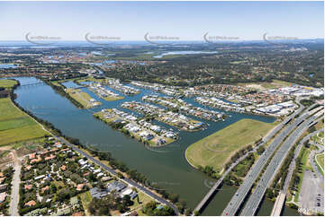 Aerial Photo River Links Helensvale QLD Aerial Photography