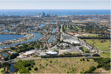 Aerial Photo Carrara Markets QLD Aerial Photography