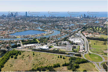 Aerial Photo Carrara Markets QLD Aerial Photography