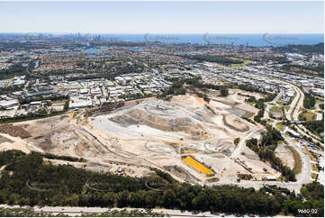 Aerial Photo Burleigh Heads Quarry QLD Aerial Photography