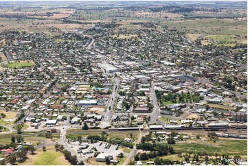 Aerial Photo Parkes NSW Aerial Photography