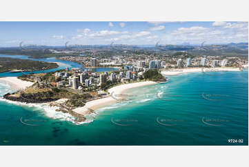 Aerial Photo Rainbow Beach Coolangatta QLD Aerial Photography