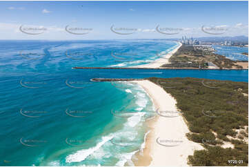 Aerial Photo The Gold Coast Seaway QLD Aerial Photography