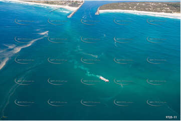 The MV Port Frederick Dumping Sand, Gold Coast. QLD Aerial Photography