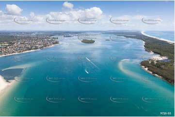 Aerial Photo The Gold Coast Broadwater QLD Aerial Photography