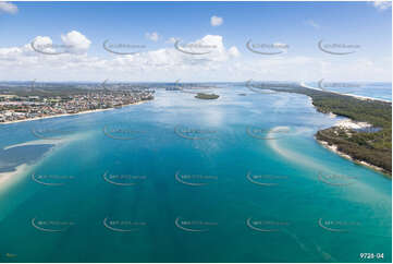 Aerial Photo The Gold Coast Broadwater QLD Aerial Photography