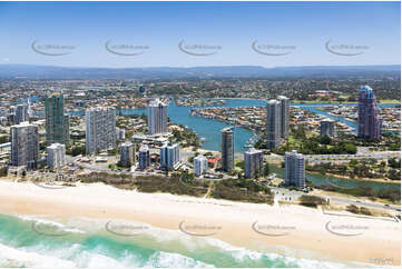 Aerial Photo Surfers Paradise QLD Aerial Photography