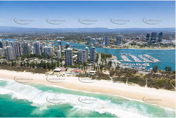 Aerial Photo Main Beach QLD Aerial Photography