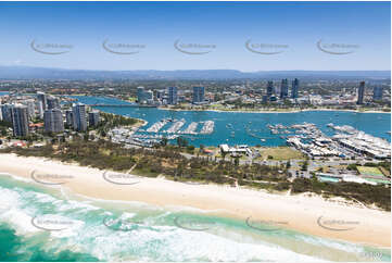 Aerial Photo Main Beach QLD Aerial Photography