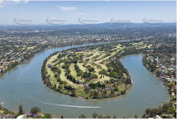 Aerial Photo Indooroopilly Golf Club QLD Aerial Photography